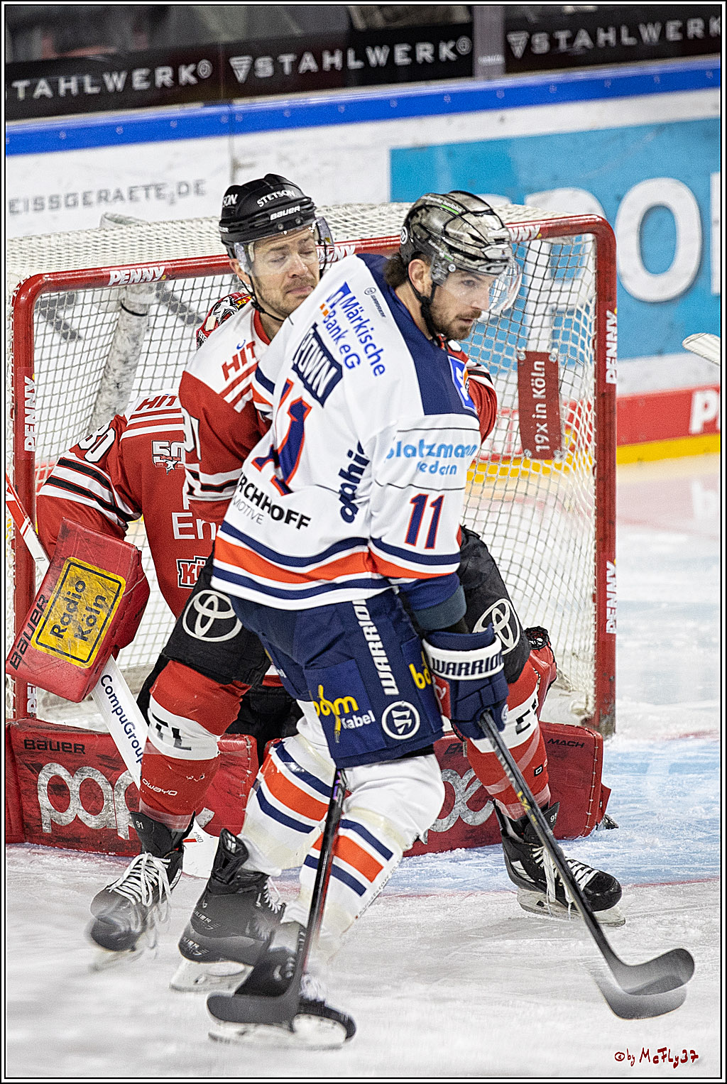 PENNY DEL;  Koelner Haie - Iserlohn Roosters; Koeln, 24.01.2023